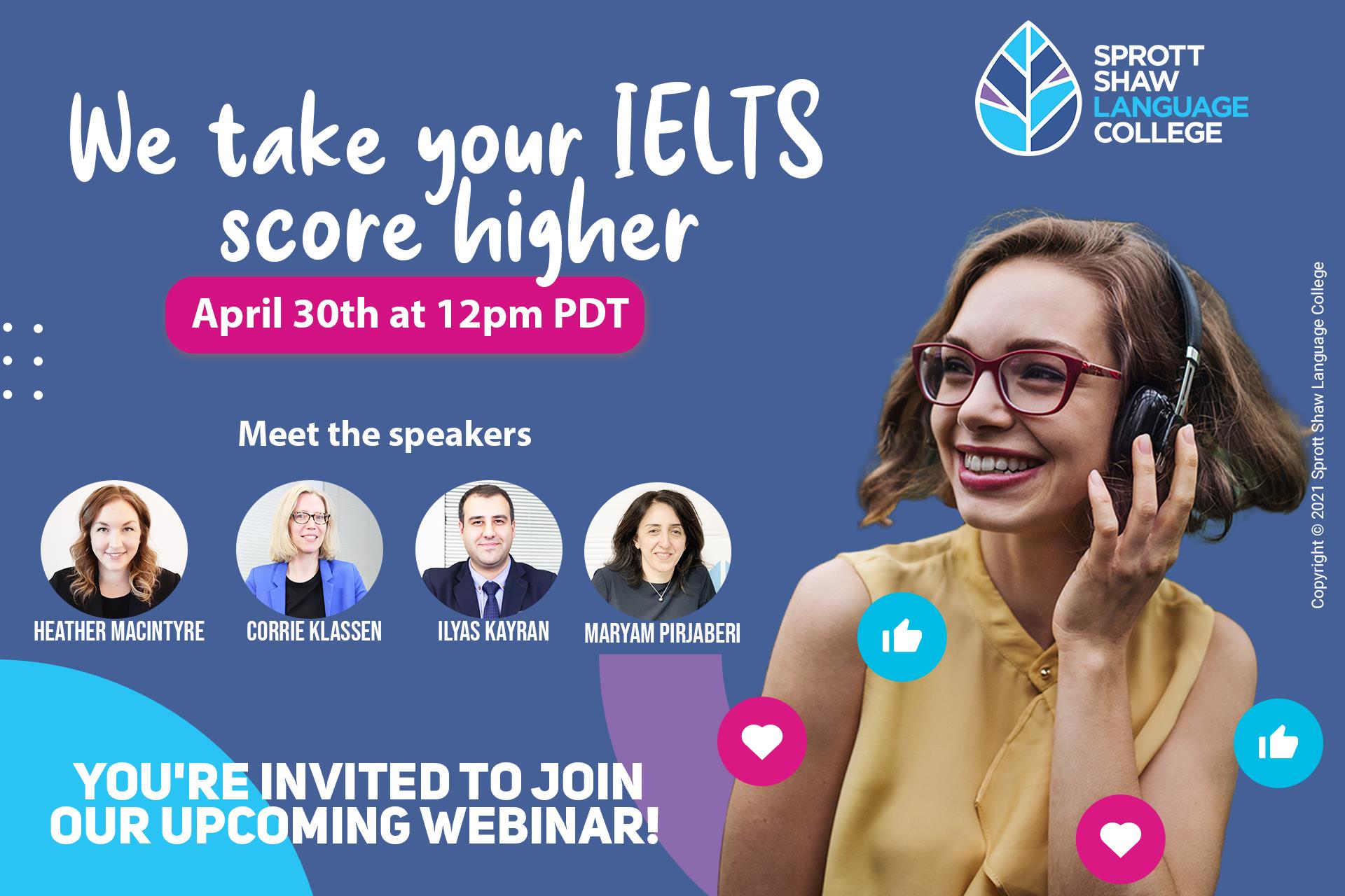 Boost Your IELTS Score with SSLC's Exclusive Webinar