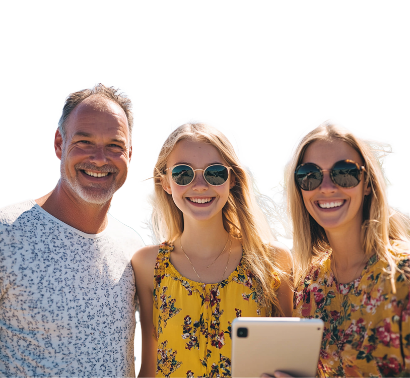 a group of people posing for a picture